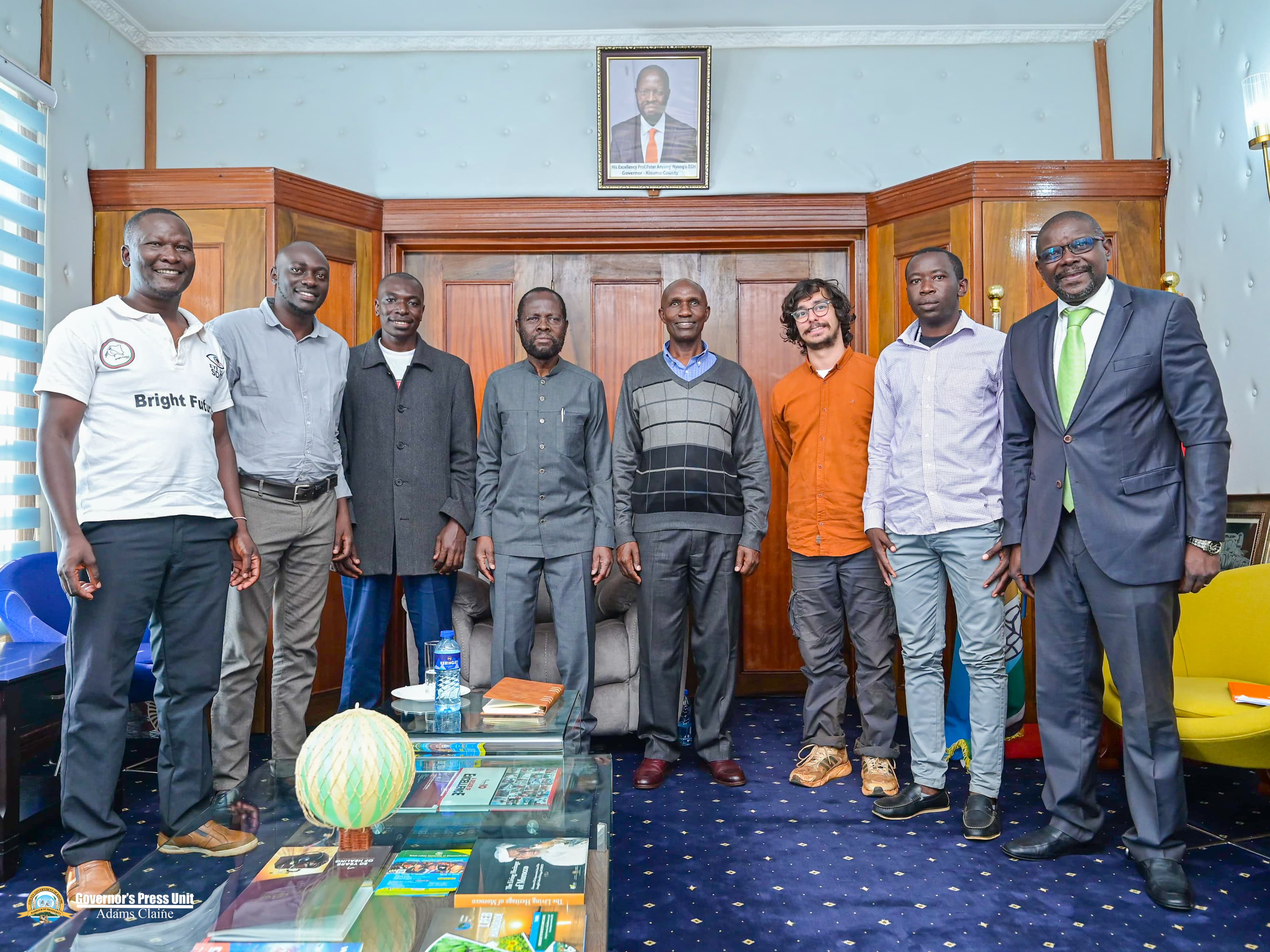 Meeting with Governor of Kisumu